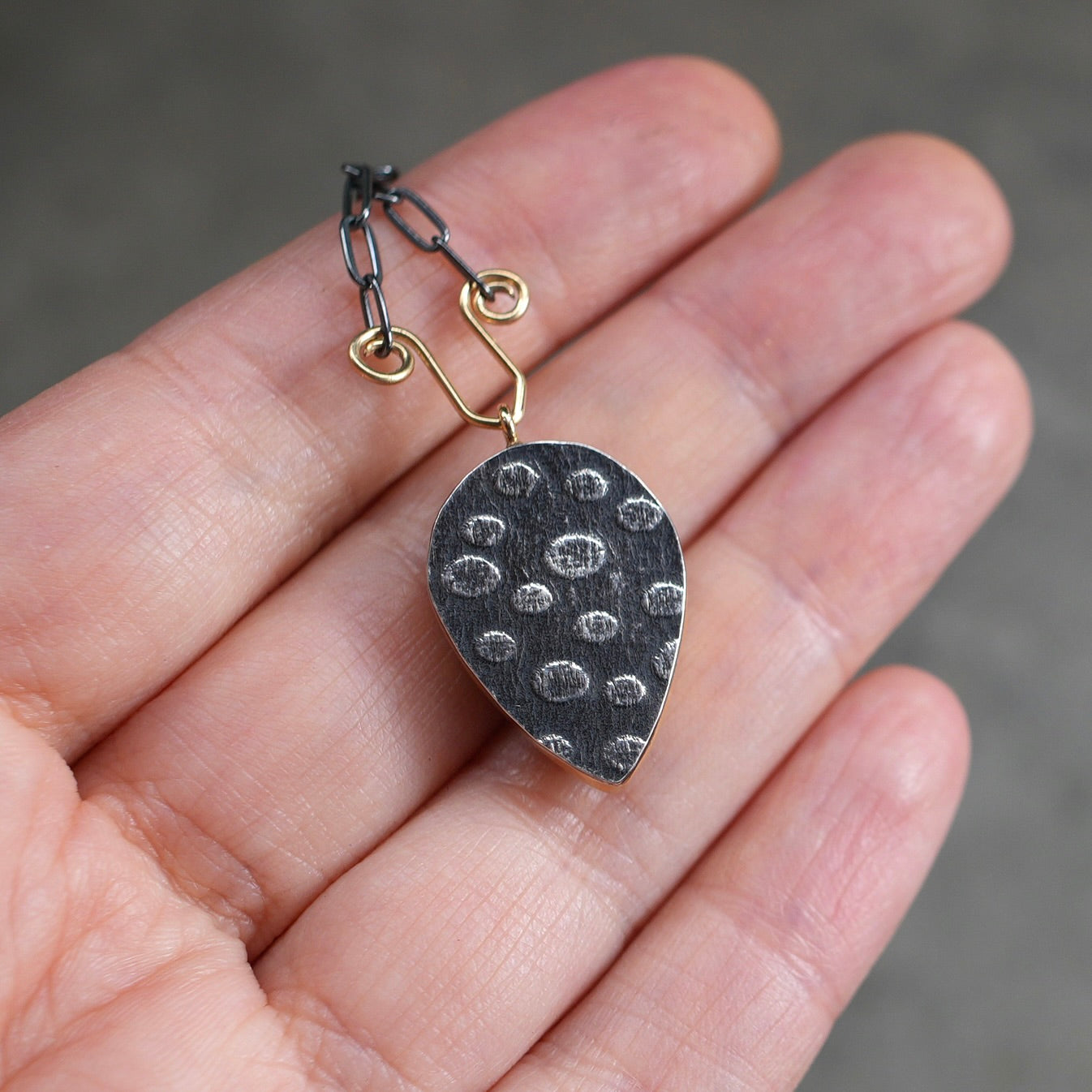 Vesuvianite necklace