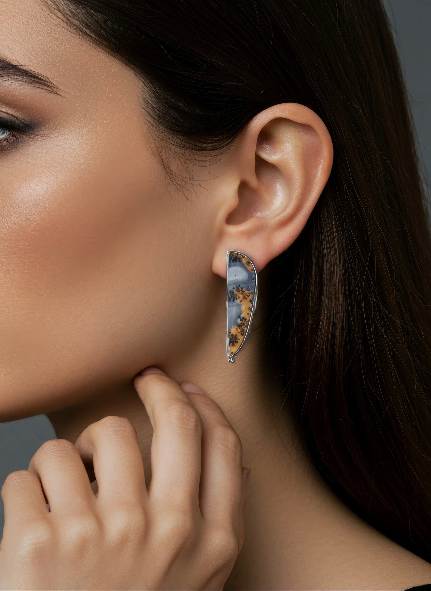 Maligano jasper earrings